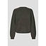 Second Female GABY WRAP KNIT BLACK OLIVE