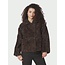Neo Noir CASTOR FAUX FUR JACKET DARK BROWN