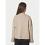 Neo Noir ROEME KNIT STITCH BLOUSE BEIGE MEL.