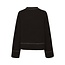 Neo Noir ROEME KNIT STITCH BLOUSE DARK BROWN