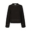 Neo Noir ROEME KNIT STITCH BLOUSE DARK BROWN