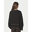 Neo Noir ROEME KNIT STITCH BLOUSE DARK BROWN
