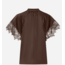 Bruuns Bazaar KORTHALSIA WINY BLOUSE CHESTNUT