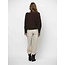 Dante 6 SIEGA CUT-OUT FRINGE SWEATER BROWN