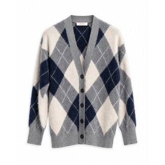 Herzens Angelegenheit LIVIA CARDIGAN CASTLE GREY
