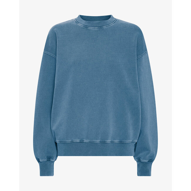 Colorful Standard ORGANIC OVERSIZED CREW FADED INDIGO