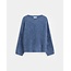 KNIT-TED AMALIA PULLOVER  MID BLUE