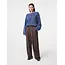 KNIT-TED AMALIA PULLOVER  MID BLUE
