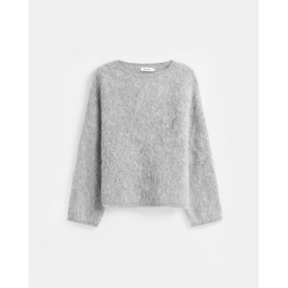 KNIT-TED AMALIA PULLOVER MID GREY