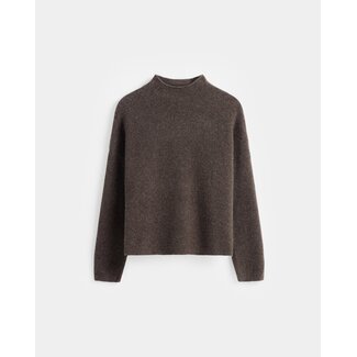 KNIT-TED KIM PULLOVER CHOCO
