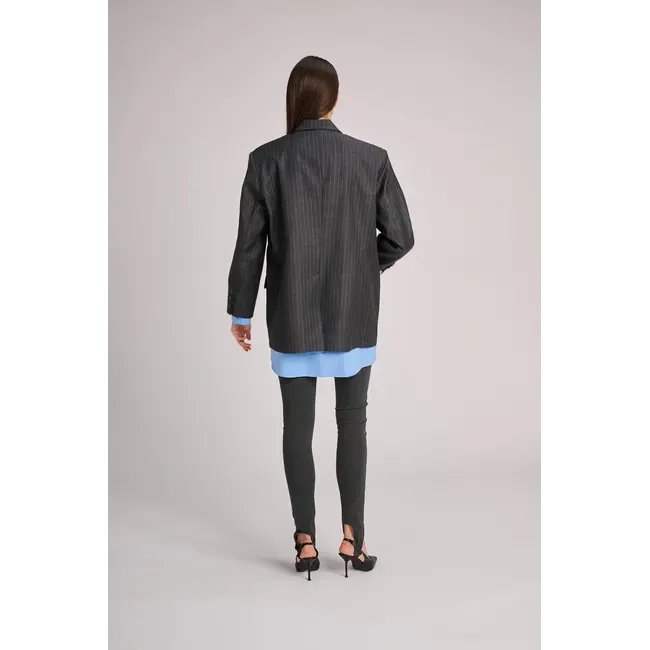 MARCH 23 BROOKLYN TROUSER GREY MELANGE