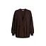 MARCH 23 ARRAN CARDIGAN CHOCOLAT