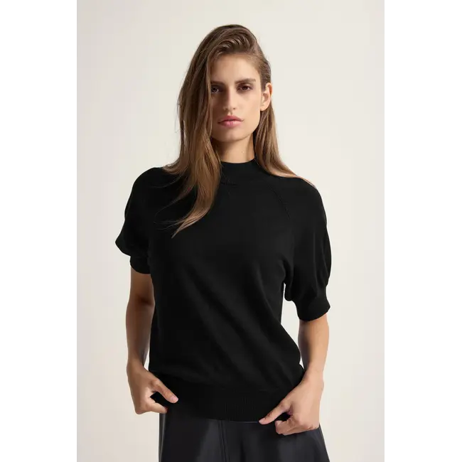 Bruuns Bazaar ANEMONE HALIAS KNIT BLACK
