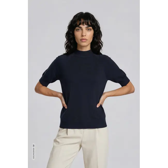 Bruuns Bazaar ANEMONE HALIAS KNIT NAVY