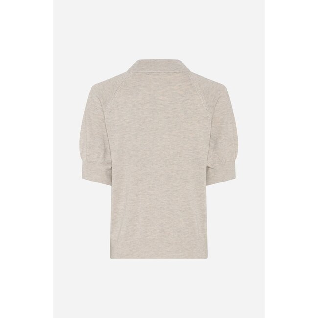 Bruuns Bazaar ANEMONE HALIAS KNIT SAND MELANGE
