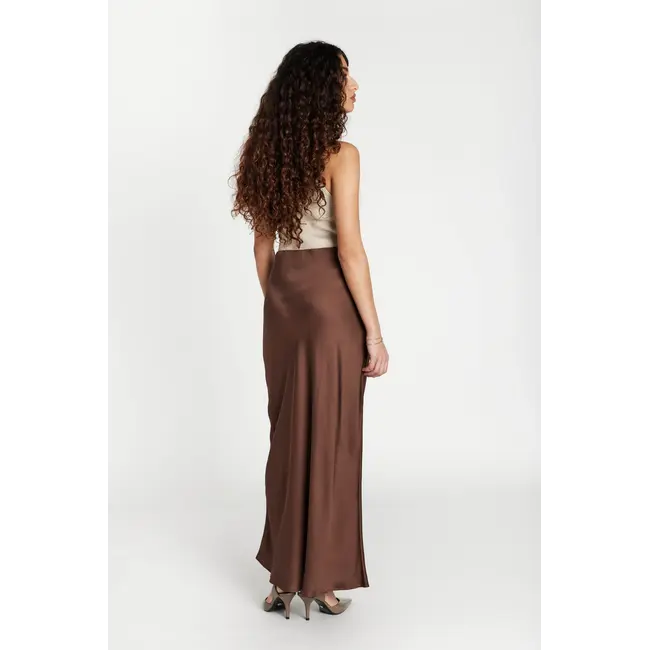 Bruuns Bazaar KORTHALSIA JOANELLE SKIRT CHESTNUT