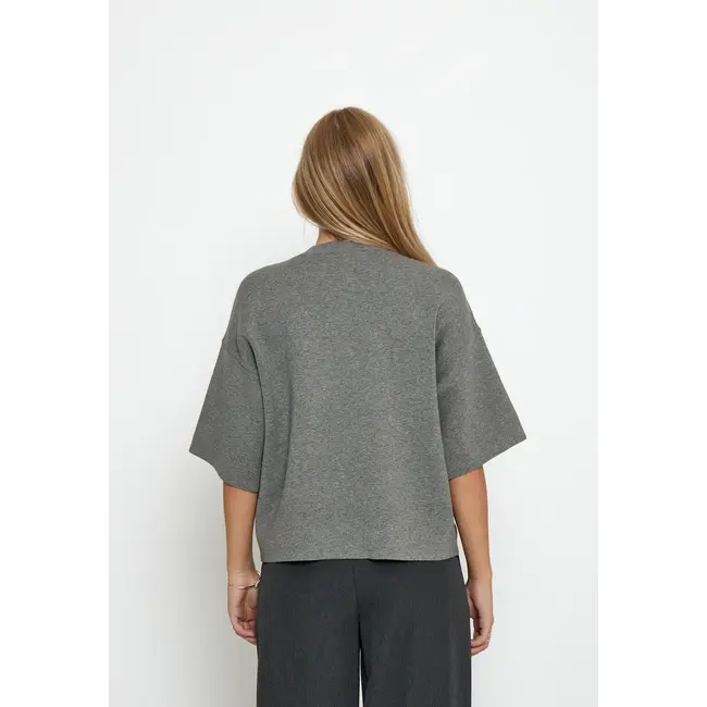 Minus LUPI SHIRT GUNMETAL MELANGE