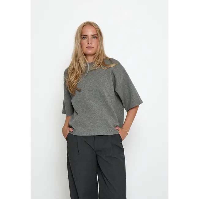 Minus LUPI SHIRT GUNMETAL MELANGE