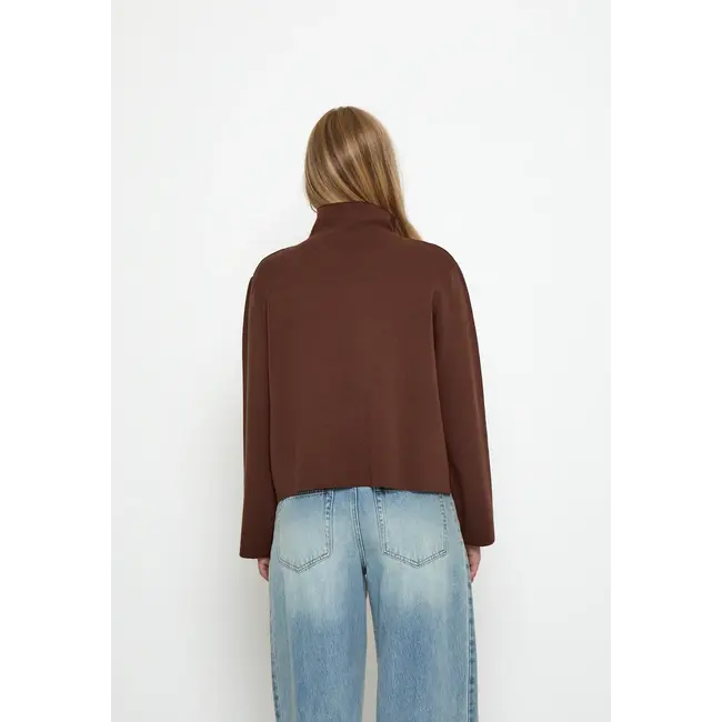 Minus LUPI HIGH NECK KNIT TIRAMISU