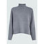 Minus LUPI HIGH NECK KNIT GUNMETAL MELANGE