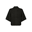 Neo Noir BENUTA FLUFFY KNIT CARDIGAN DARK BROWN