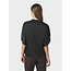 Neo Noir ANELLE HEAVY SATEEN BLOUSE BLACK