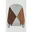 Second Female FORCA KNIT V-NECK LIGHT GREY MELANGE