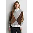 Second Female FORCA KNIT V-NECK LIGHT GREY MELANGE