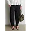 Second Female VIENNE  BARREL TROUSERS DARK GREY MELANGE
