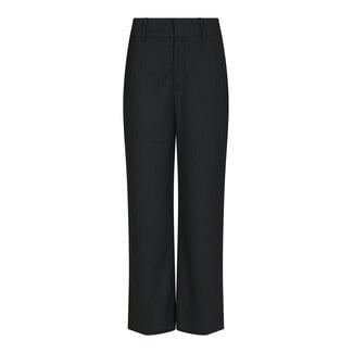 Neo Noir NATHALIE SLIM PINSTRIPE PANTS DARK NAVY