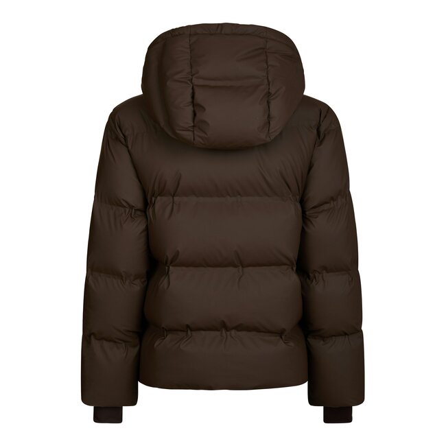 Neo Noir FOX C PUFFER JACKET DARK BROWN