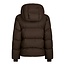 Neo Noir FOX C PUFFER JACKET DARK BROWN