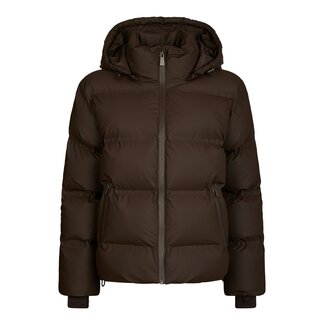 Neo Noir FOX C PUFFER JACKET DARK BROWN