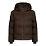 Neo Noir FOX C PUFFER JACKET DARK BROWN