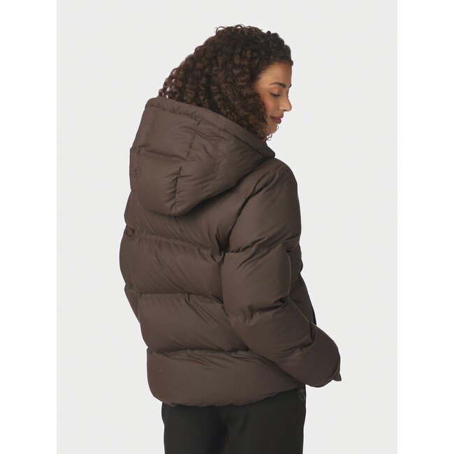 Neo Noir FOX C PUFFER JACKET DARK BROWN