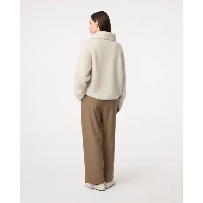 KNIT-TED MILO CARDIGAN GREIGE