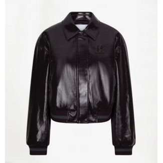 Dante 6 DALYN FAUX LEATHER BOMBER BORDEAUXROOD
