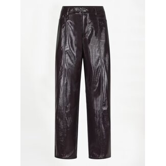 Dante 6 SCENE FAUX LEATHER PANTS BORDEAUXROOD
