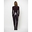 Dante 6 SCENE FAUX LEATHER PANTS BORDEAUXROOD