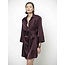 Dante 6 NOANNE BOLD SHIRT WRAP DRESS BORDEAUXROOD