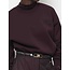 Dante 6 LOGO CRACKLE BELT BORDEAUXROOD