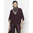 Dante 6 MAHANI CAPE SWEATER BORDEAUXROOD