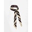 Dante 6 MONOGRAM PRINTED SCARF BORDEAUXROOD