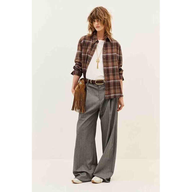 Ba&sh CHEMISE ROXEA CACAO