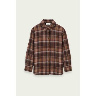 Ba&sh CHEMISE ROXEA CACAO