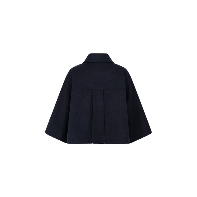 Ruby Tuesday CLENDEAU PONCHO SHIRT TOP NIGHT BLUE