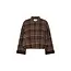 Ruby Tuesday CIDORE BOMBER JACKET BROWN CHECK