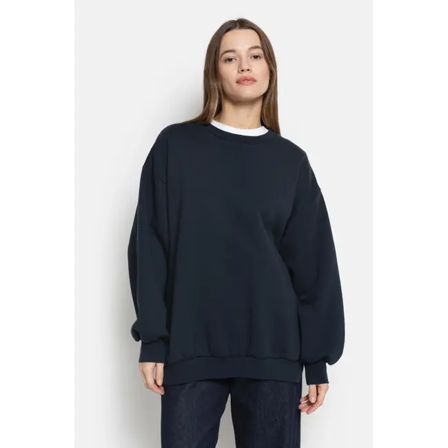 Ame antwerp ULLA NAVY OVERSIZED SWEATSHIRT