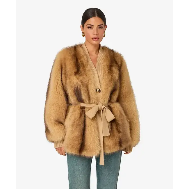 Ibana CHEVY CAMEL CARDIGAN