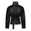 Neo Noir JACLYN FAUX LEATHER JACKET BLACK